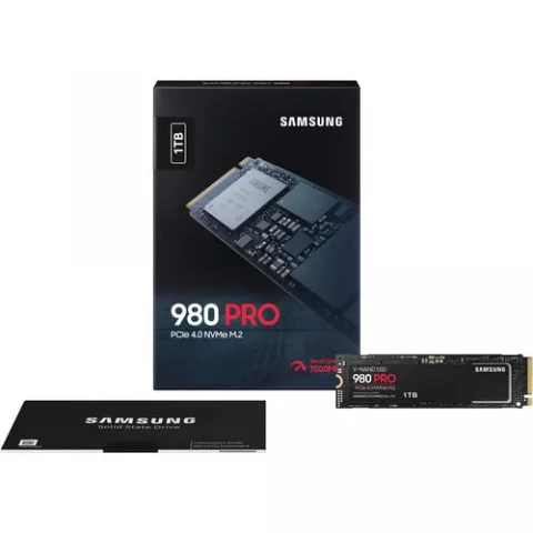 Samsung 1TB 980 PRO PCIe 4.0 x4 M.2 Internal SSD